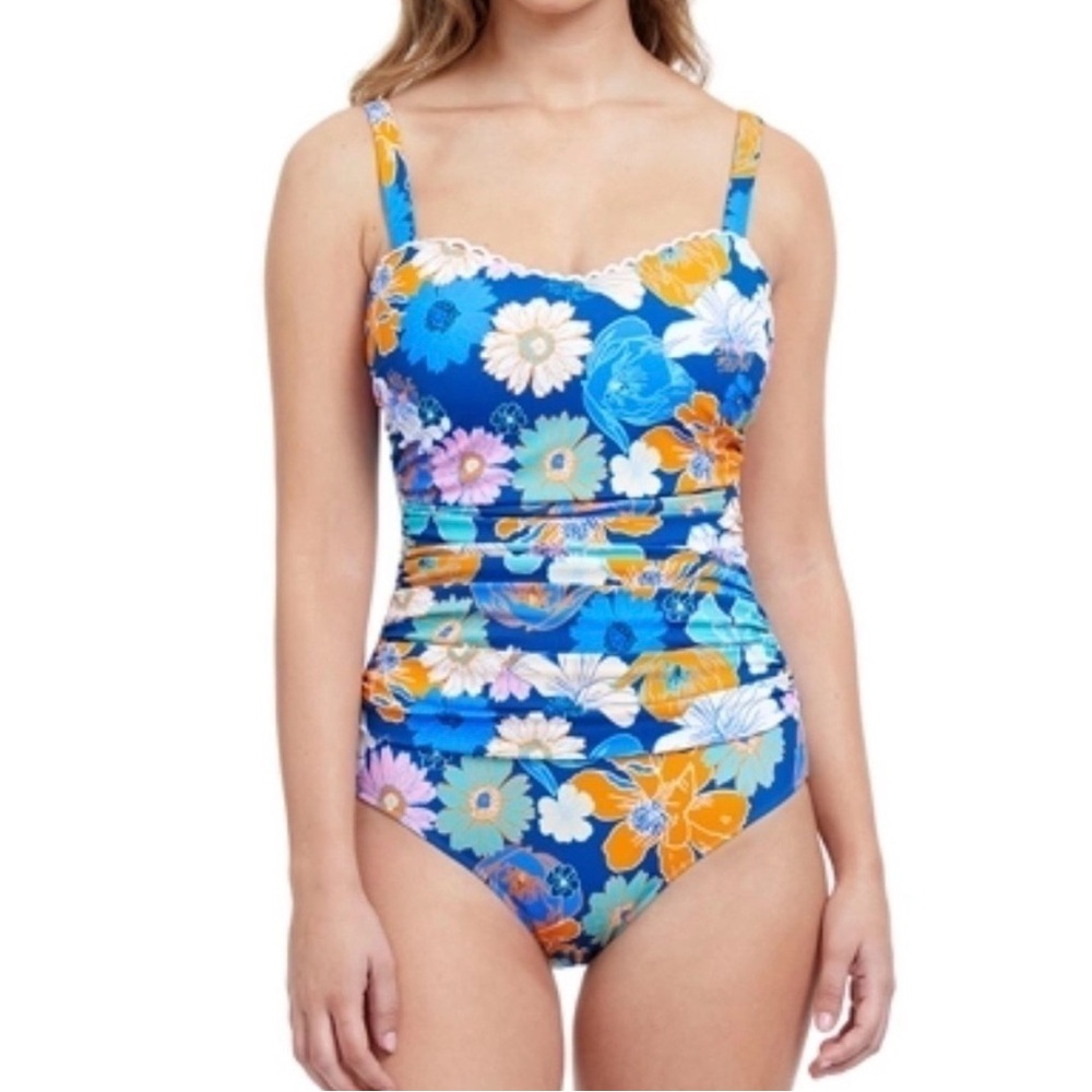 Profile By Gottex One Piece Swimsuit D Cup size 10
